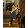 The Knee Patch Overalls, Denim - Overalls - 3