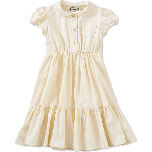 The Frilly Dress, Natural - Dresses - 1