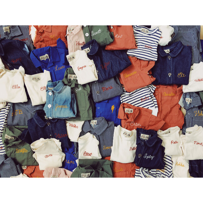 Overalls, Railroad Stripe - Overalls - 3