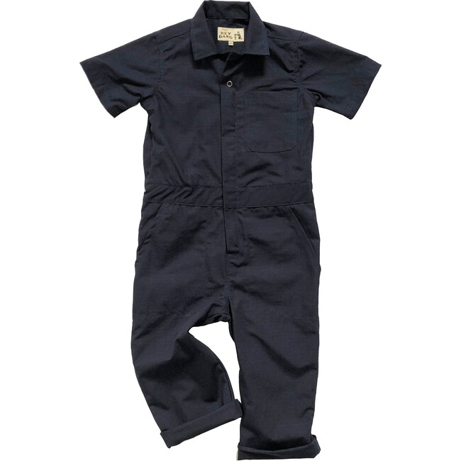 Coveralls, Navy - Rompers - 1