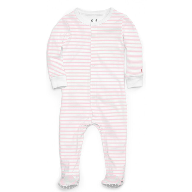 Organic Baby Gift Set, Pink Stripe - Mixed Apparel Set - 2