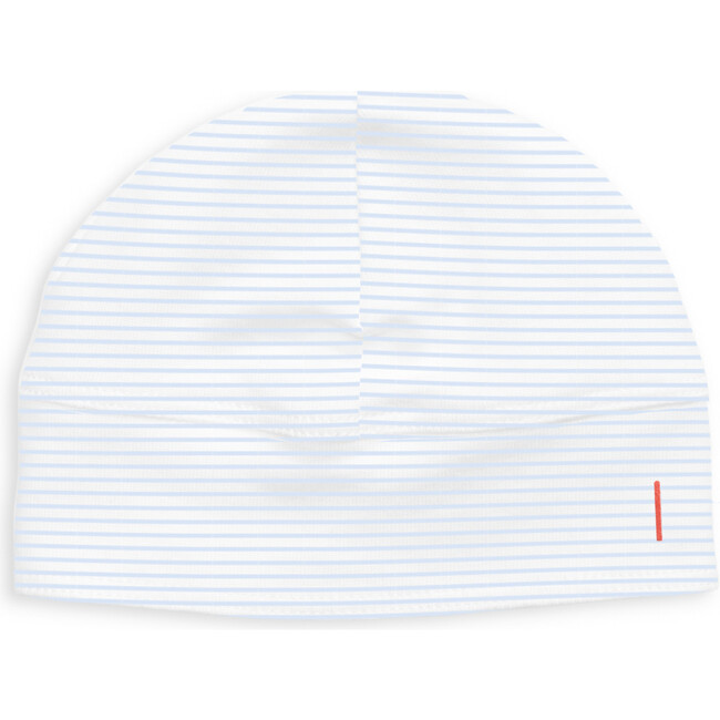 Organic Baby Hat, Blue Stripe
