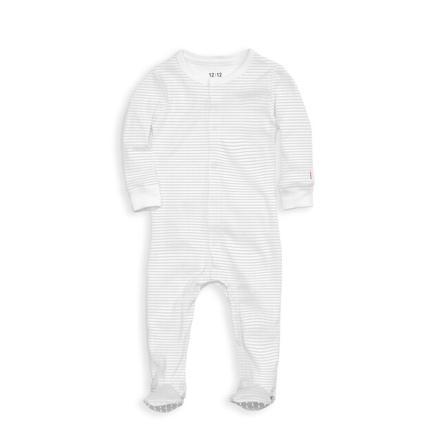 Organic Baby Gift Set, Grey Stripe - Mixed Apparel Set - 2