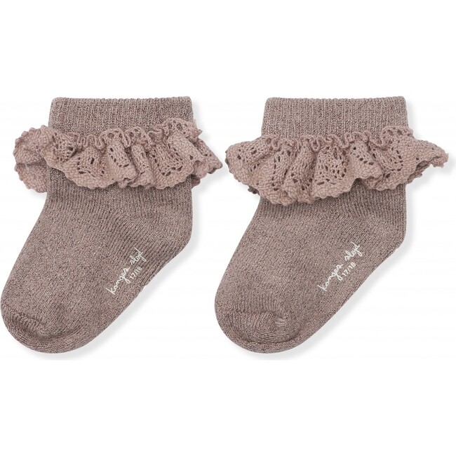 Lace Socks Lurex, Hazel - Socks - 1