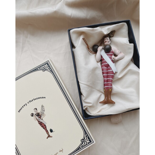 Christmas Strong Man Ornament, Strong Man - Ornaments - 3