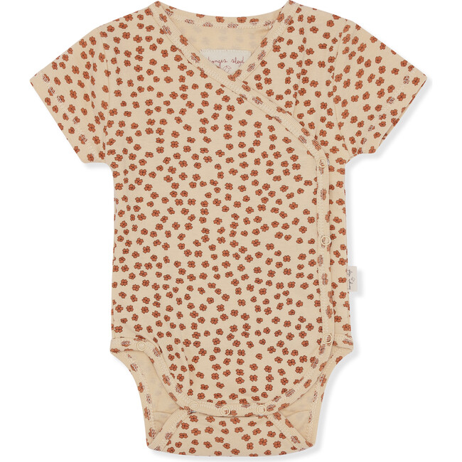 Newborn Body Short Sleeve, Buttercup Rosa - Onesies - 1