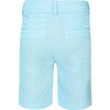 Linen Boy Shorts, Turqoise - Shorts - 2