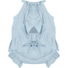 Georgette Dress, Baby Blue - Dresses - 2