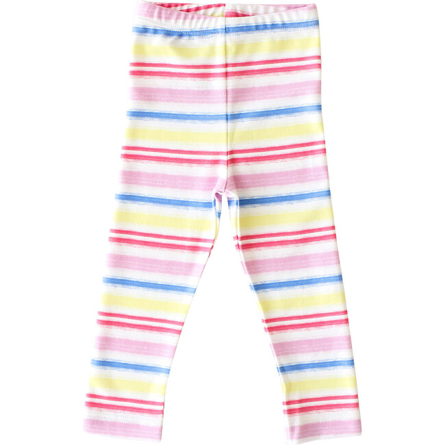 Rainbow Stripe Leggings - Leggings - 1