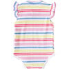 Rainbow Stripe Onesie with Bows - Onesies - 2