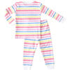 Rainbow Stripe 2-piece Pajama - Pajamas - 2