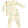 Pineapple Print 2-Piece Pajama - Pajamas - 2