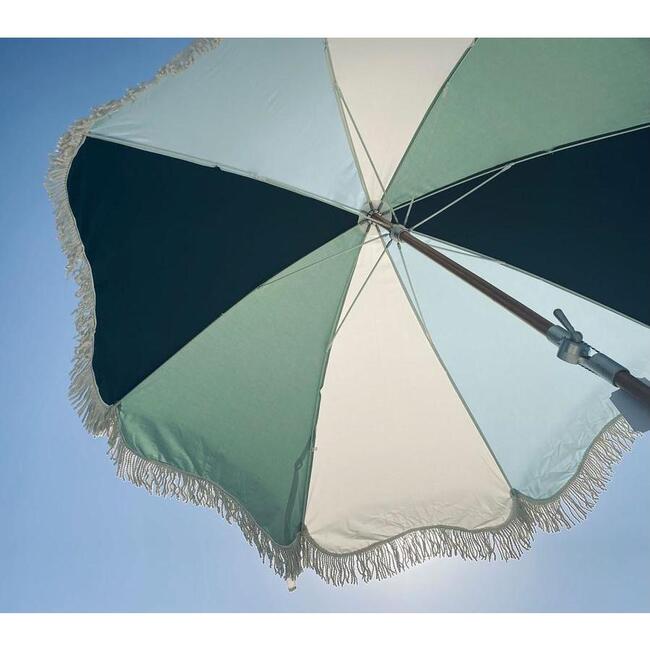 Premium Beach Umbrella, 70's Panel Santorini