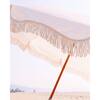 Premium Beach Umbrella, Antique White - Outdoor Home - 4