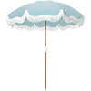 Holiday Lightweight Beach Umbrella, Santorini Blue - Outdoor Home - 1 - thumbnail