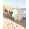 Holiday Lightweight Beach Umbrella, Vintage Lemons - Outdoor Home - 4