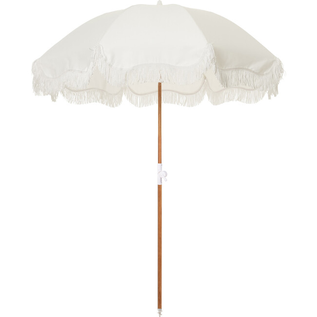 Holiday Lightweight Beach Umbrella, Antique White