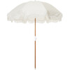 Holiday Lightweight Beach Umbrella, Antique White - Outdoor Home - 1 - thumbnail