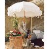 Holiday Lightweight Beach Umbrella, Antique White - Outdoor Home - 2