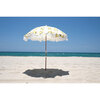 Holiday Lightweight Beach Umbrella, Vintage Lemons - Outdoor Home - 9