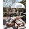 Holiday Lightweight Beach Umbrella, Antique White - Outdoor Home - 6