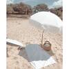 Holiday Lightweight Beach Umbrella, Antique White - Outdoor Home - 7