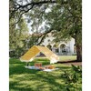 Premium Beach Tent, Vintage Yellow Stripe - Outdoor Home - 9 - thumbnail