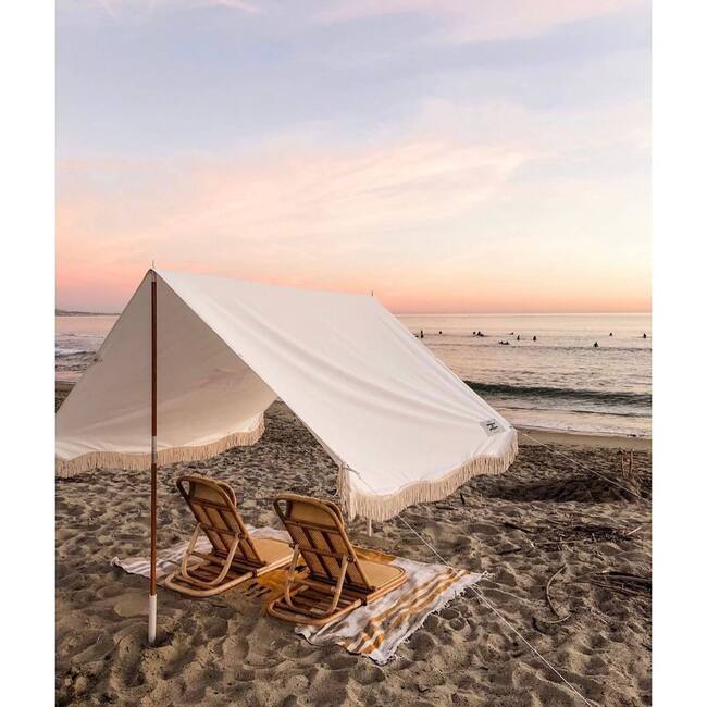 Premium Beach Tent, Antique White