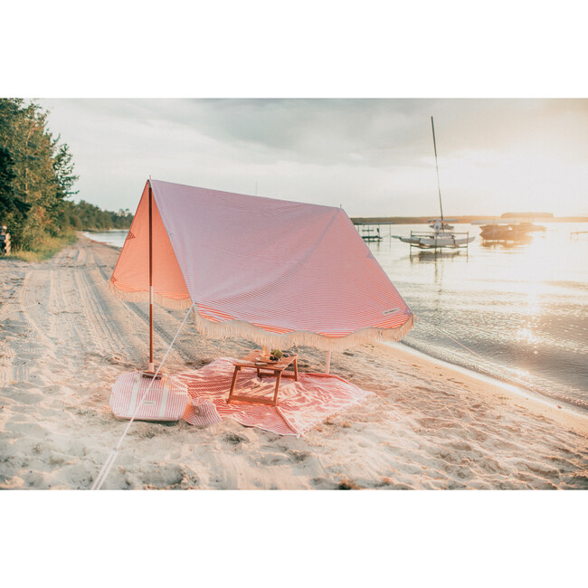 Premium Beach Tent, Lauren's Pink Stripe