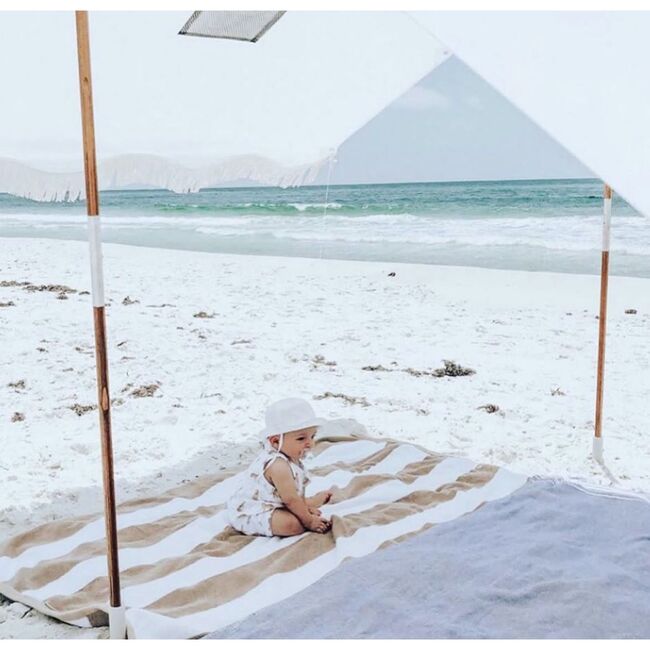 Premium Beach Tent, Antique White - Outdoor Home - 5
