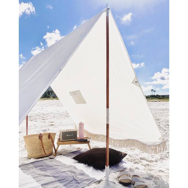 Premium Beach Tent, Antique White - Outdoor Home - 7