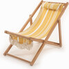 Premium Sling Chair, Vintage Yellow Stripe - Outdoor Home - 1 - thumbnail