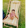 Premium Sling Chair, Vintage Yellow Stripe - Outdoor Home - 4