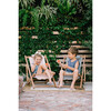Mini Sling Chair, Lauren's Pink Stripe - Outdoor Home - 3