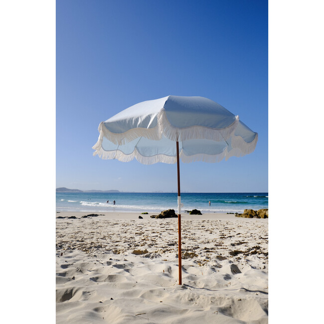 Holiday Lightweight Beach Umbrella, Santorini Blue