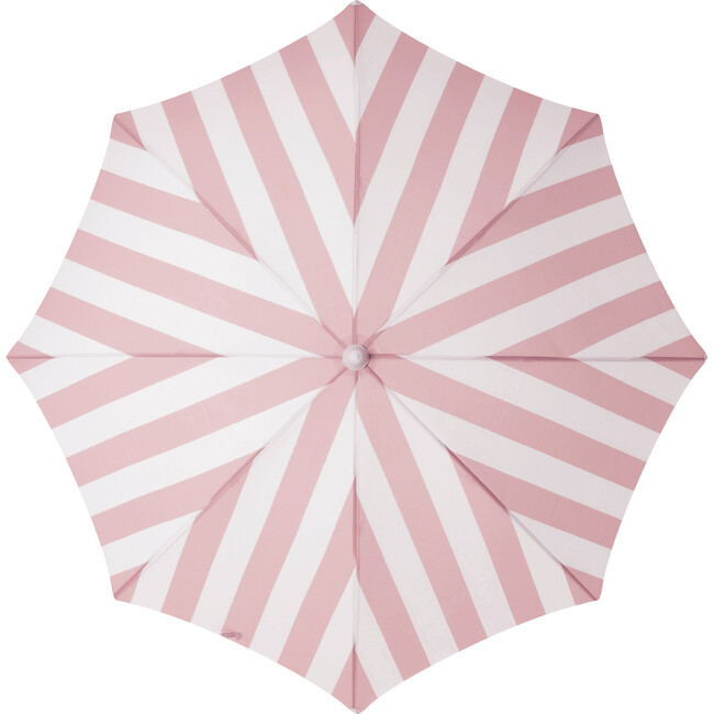 Holiday Lightweight Beach Umbrella, Crew Pink Stripe - Outdoor Home - 3