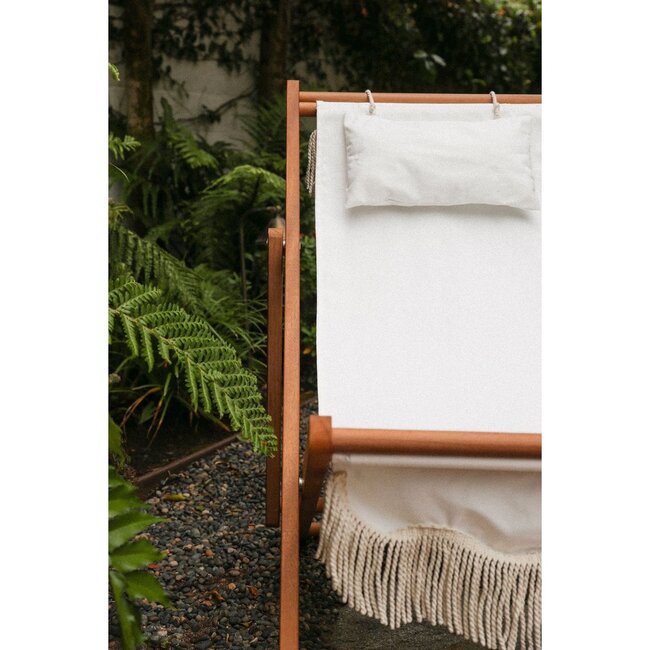 Premium Sling Chair, Antique White - Outdoor Home - 6