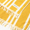 The Beach Towel, Vintage Yellow Stripe - Towels - 3 - thumbnail