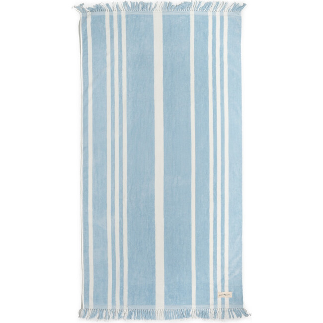 The Beach Towel, Vintage Blue Stripe