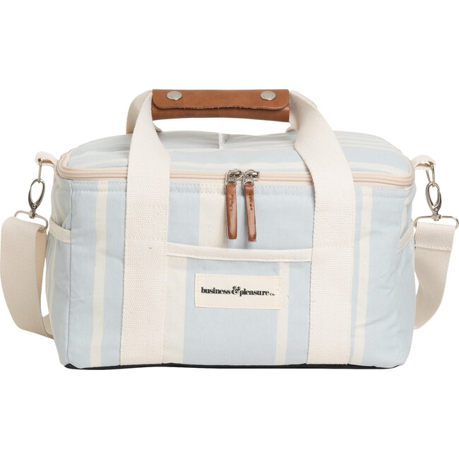 Premium Cooler, Vintage Blue Stripe