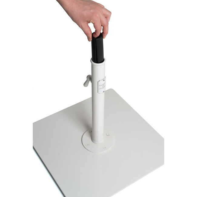 18" Classic Base, Antique White - Outdoor Home - 3