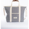 Cooler Tote Bag, Lauren's Navy Stripe - Outdoor Home - 1 - thumbnail