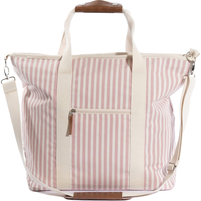 Cooler Tote Bag, Lauren's Pink Stripe - Outdoor Home - 3