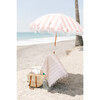 Holiday Lightweight Beach Umbrella, Crew Pink Stripe - Outdoor Home - 4
