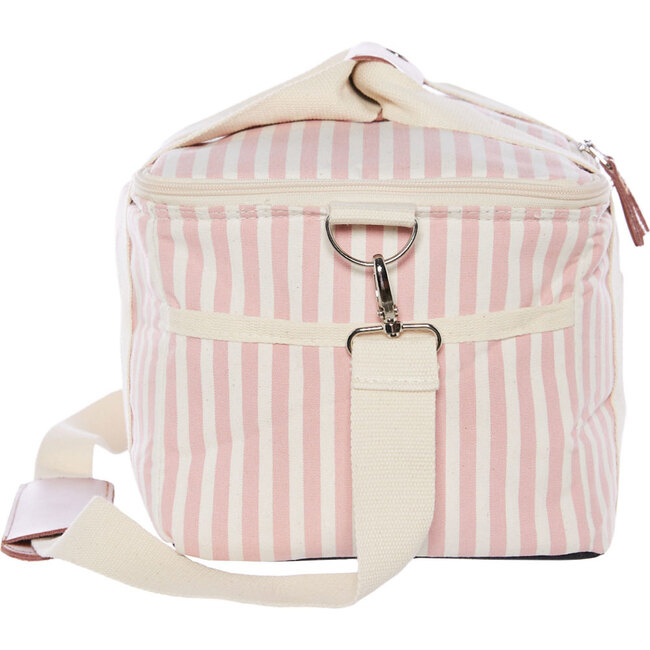 Premium Cooler, Lauren's Pink Stripe - Outdoor Home - 4