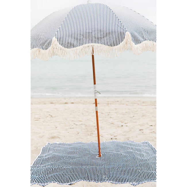 The Beach Blanket, Lauren's Navy Stripe - Towels - 4