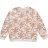 Kyra Sweatshirt, Cream French Floral - Sweaters - 1 - thumbnail