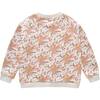 Kyra Sweatshirt, Cream French Floral - Sweaters - 4
