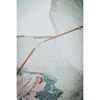 The Beach Blanket, Lauren's Navy Stripe - Towels - 5 - thumbnail