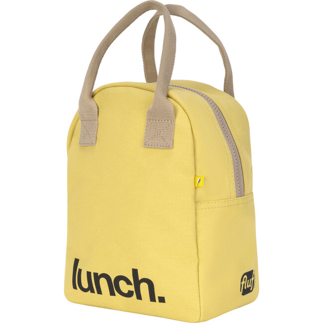 Zipper Lunch, Yellow - Lunchbags - 3